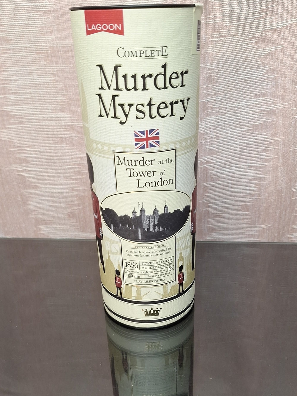 Complete Murder Mystery Board Game - Cream